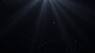 黑白曙光粒子飘升