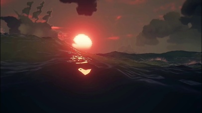 海上落日（4k）