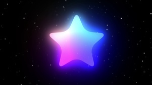 亮晶晶彩色星星