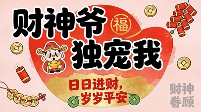 财神爷独宠我哦