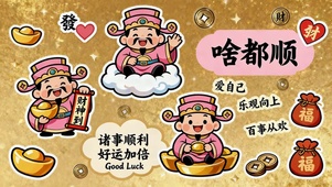 诸事顺利 好运加倍