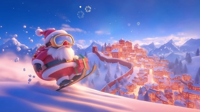 圣诞老人送礼物