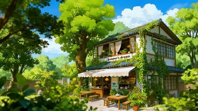 惬意安静的小屋