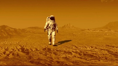 【4K科幻】宇航员行走火星