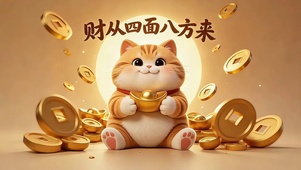 招财橘猫