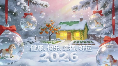 2026健康快乐幸福好运