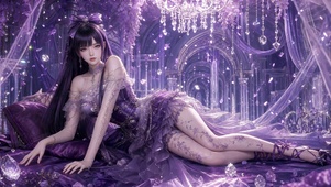 紫色琉璃幻梦