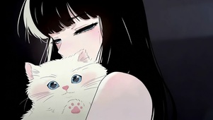 少女与猫
