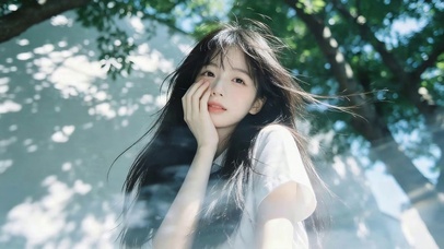 治愈清纯女孩