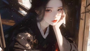 午后古风美女