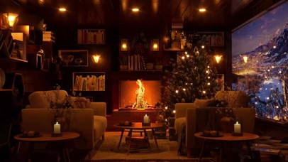 舒适的冬季小屋