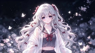 樱夜水手少女