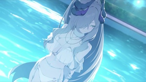 羽沼真琴 泳装