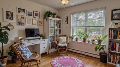 【雨景】雨中小屋