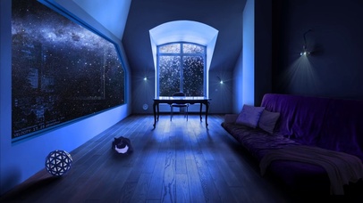 宇宙太空飞船科技房