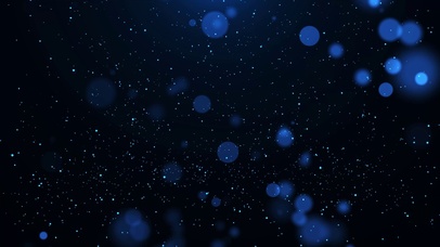 蓝色闪烁粒子光斑