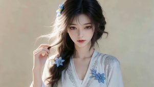 清纯可爱女孩