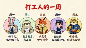 打工人的一周