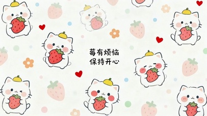 保持开心 莓有烦恼
