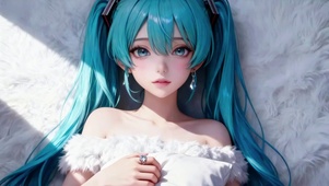 蓝雪初音