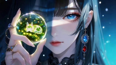 水晶球女孩