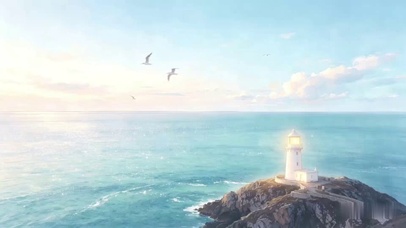 海边灯塔