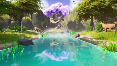 唯美治愈梦幻仙境森林4K60帧