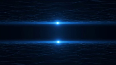 对称蓝色波浪粒子