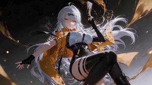 可爱长腿黑丝女孩