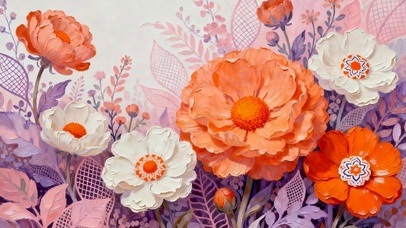 护眼花朵