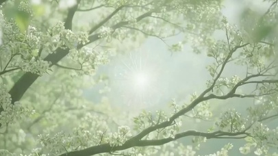 大树带鱼屏