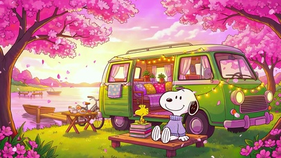 春季露营车