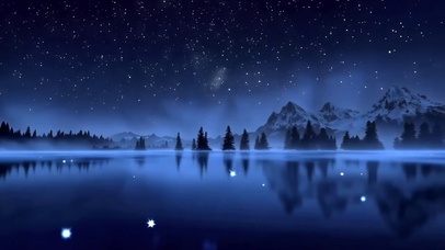 梦幻星辰背景光点动态夜晚