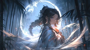 林间枝叶