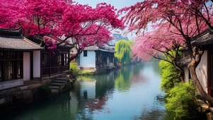 古镇美景