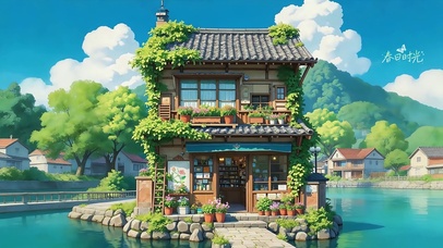 湖中小卖部