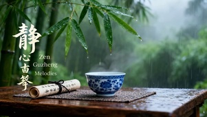 竹林听雨