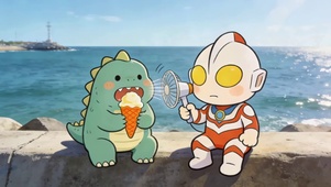 小怪兽和奥特曼