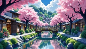 治愈风景春天