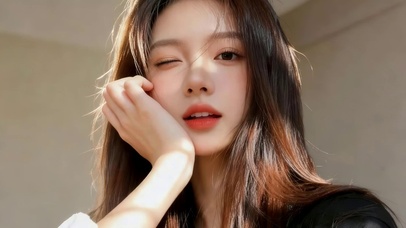 可爱小女孩