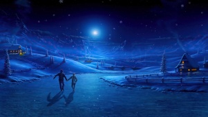 圣诞夜雪互动壁纸图片 动态桌面壁纸图片 动态壁纸下载 元气壁纸