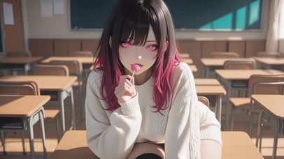校园风女孩