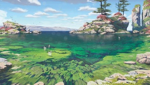湖景