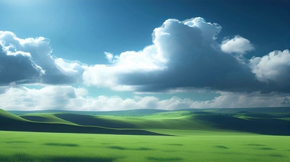 我要爬那绿色的山坡