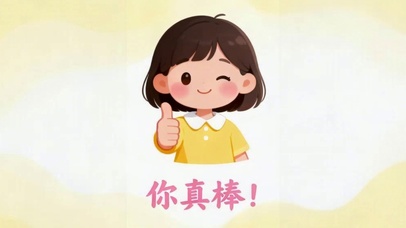 点赞的女孩