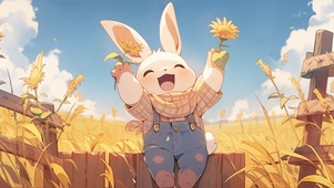 小兔和花花