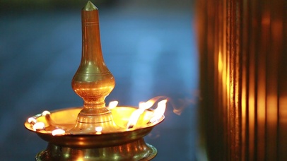 【桌面佛堂】烛光摇曳的长明灯