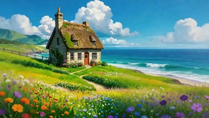 海边花屋 治愈