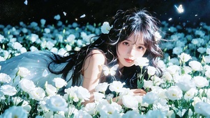 白月光清纯女生