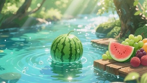 溪畔夏果